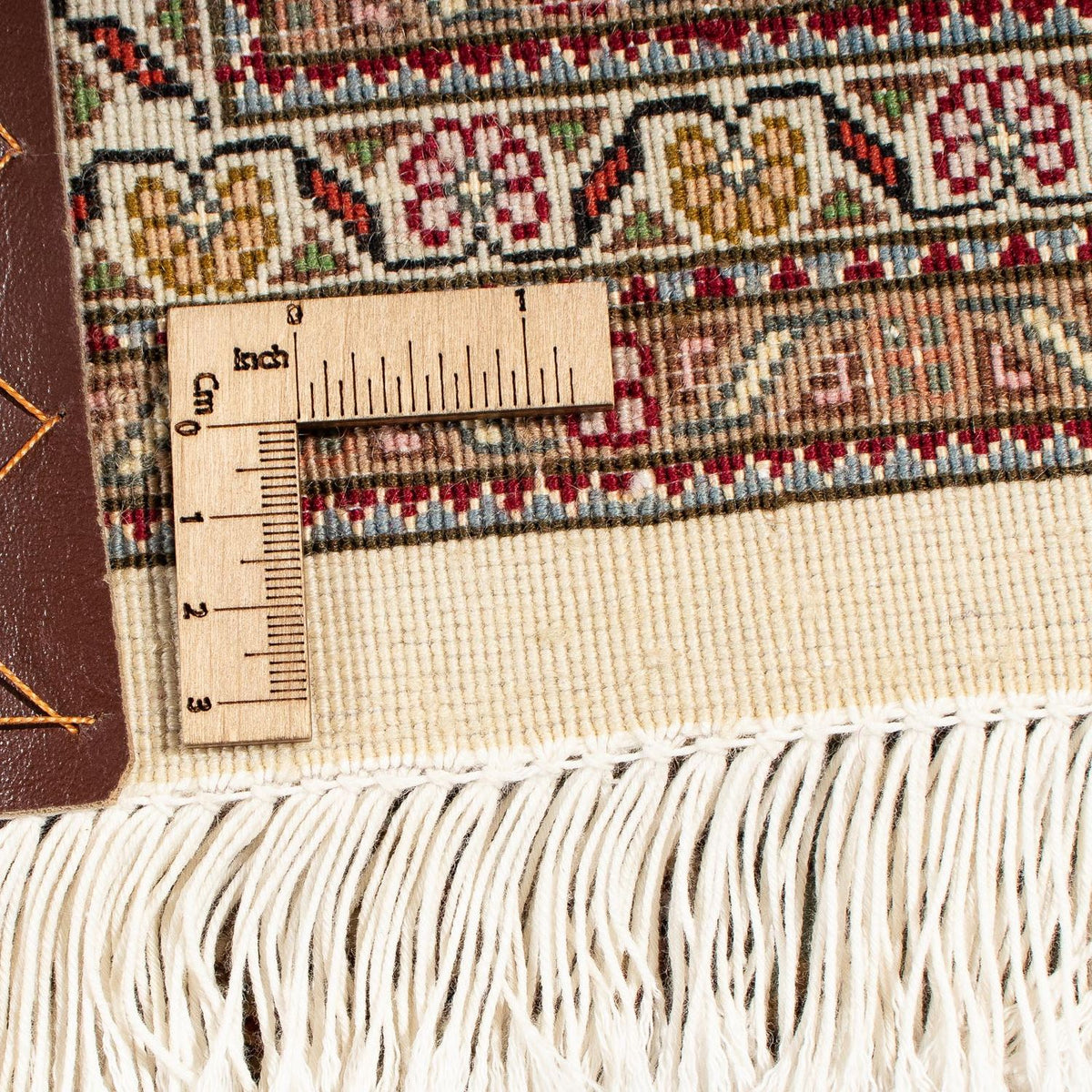 Tappeto Persero - Tabriz quadrato  - 208 x 204 cm - marrone chiaro