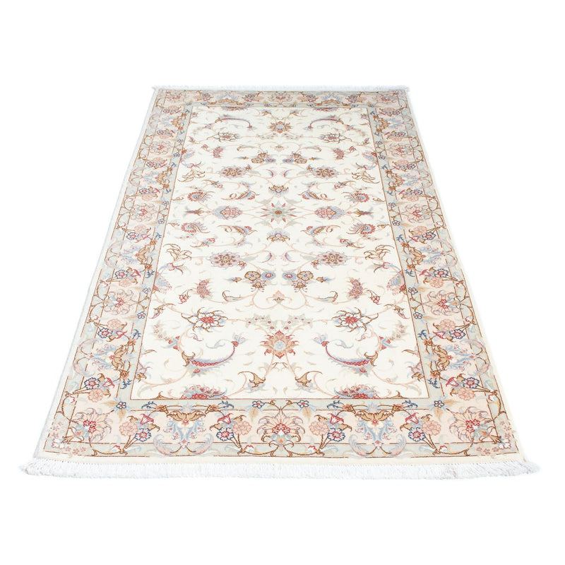 Tappeto corsia Tappeto Persero - Tabriz - Reale - 198 x 100 cm - beige