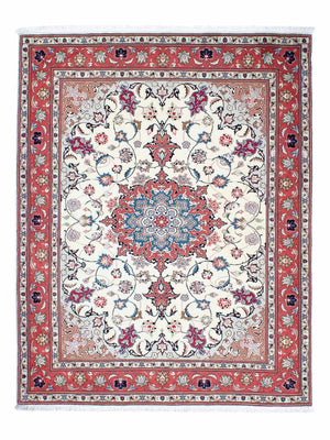 Tappeto Persero - Tabriz - Reale - 198 x 152 cm - beige