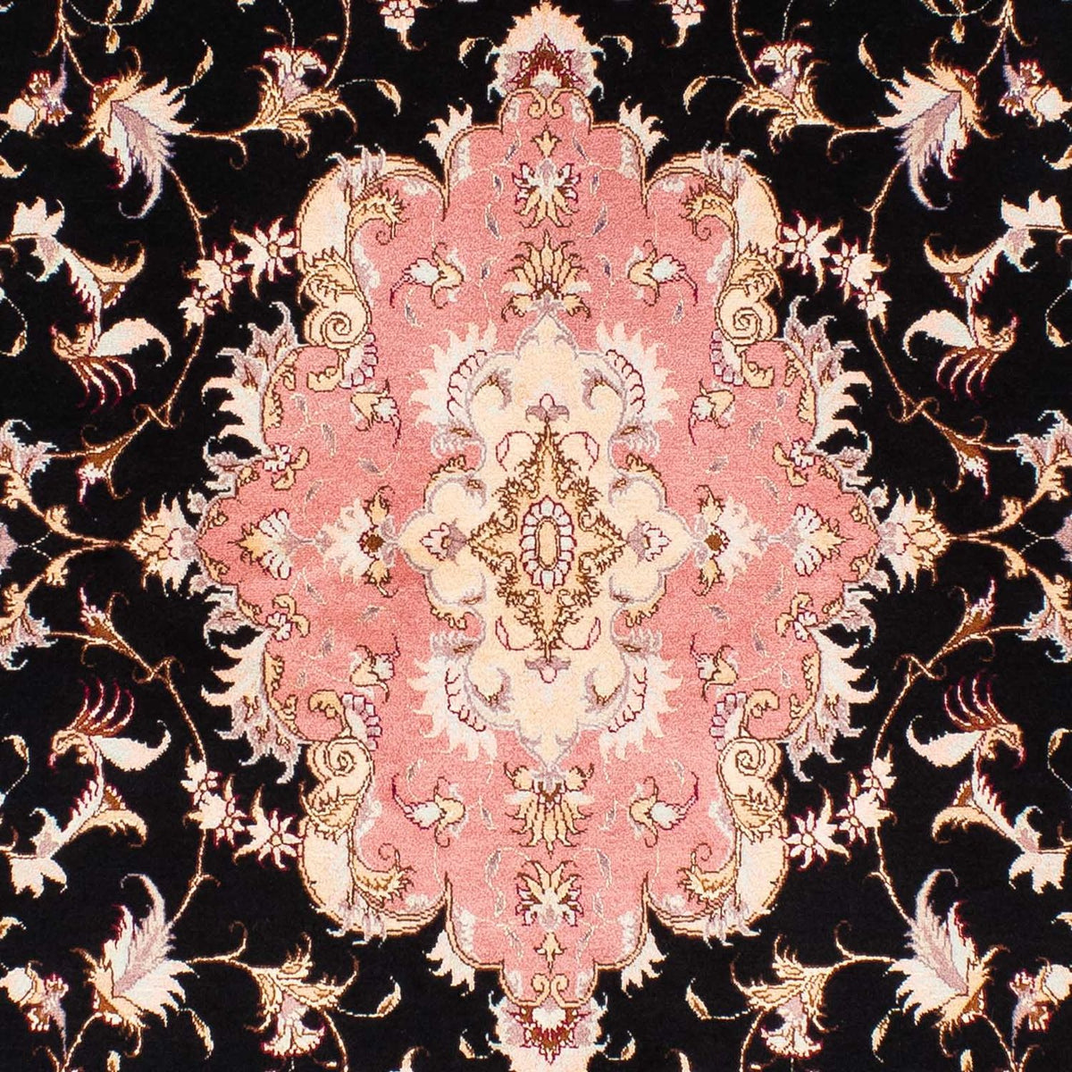 Tappeto Persero - Tabriz - Reale - 236 x 165 cm - blu scuro