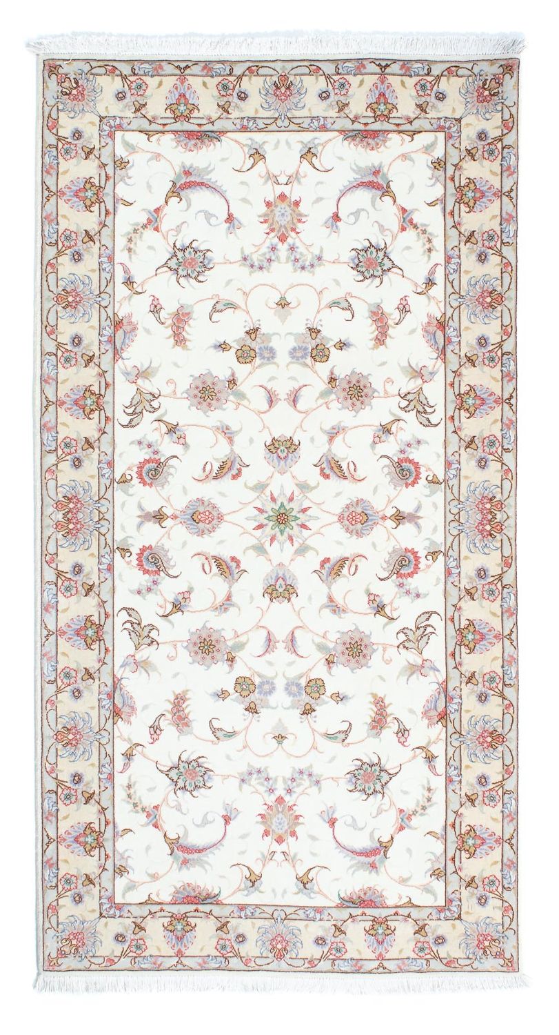 Tappeto corsia Tappeto Persero - Tabriz - Reale - 196 x 100 cm - beige