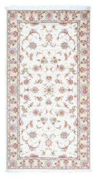 Tappeto corsia Tappeto Persero - Tabriz - Reale - 196 x 100 cm - beige