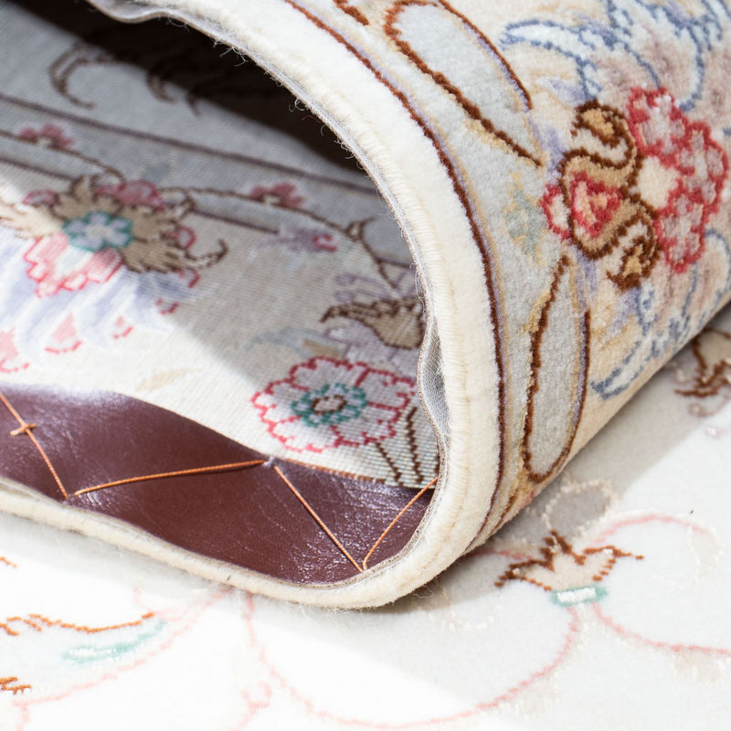 Tappeto corsia Tappeto Persero - Tabriz - Reale - 196 x 100 cm - beige