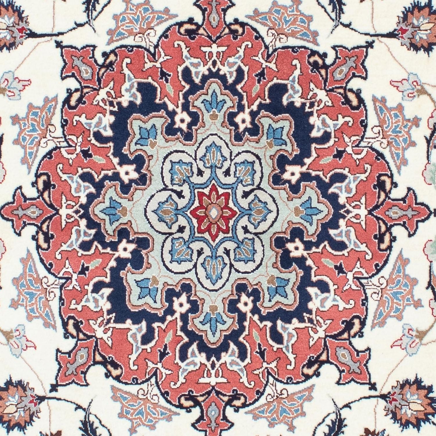 Tappeto Persero - Tabriz - Reale - 198 x 151 cm - beige
