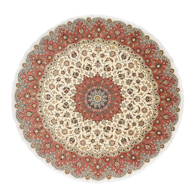 Tabriz - 50 Raj Tappeto 242x242cm - Tappeto persiano