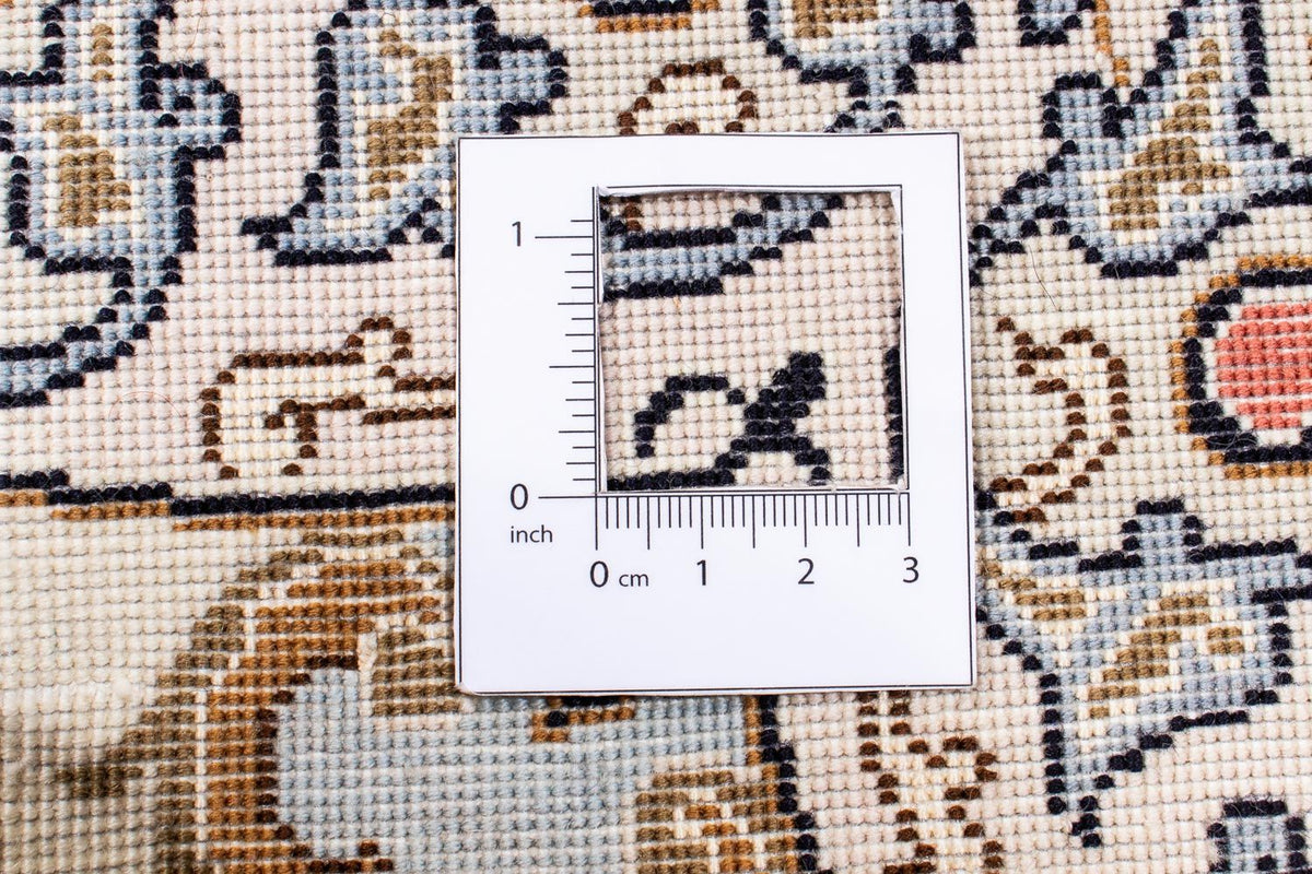 Tappeto Persero - Tabriz - Reale rotondo  - 242 x 242 cm - beige