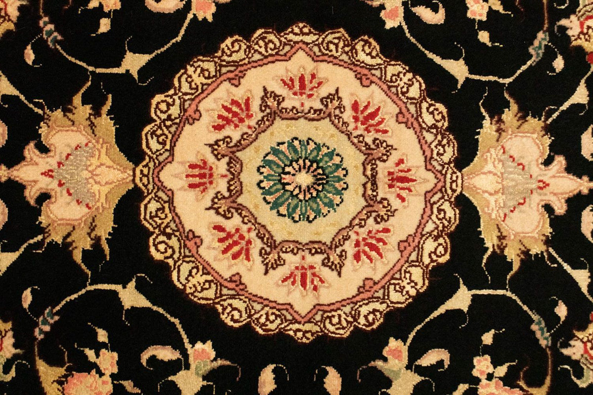 Tappeto Persero - Tabriz - Reale - 120 x 73 cm - nero