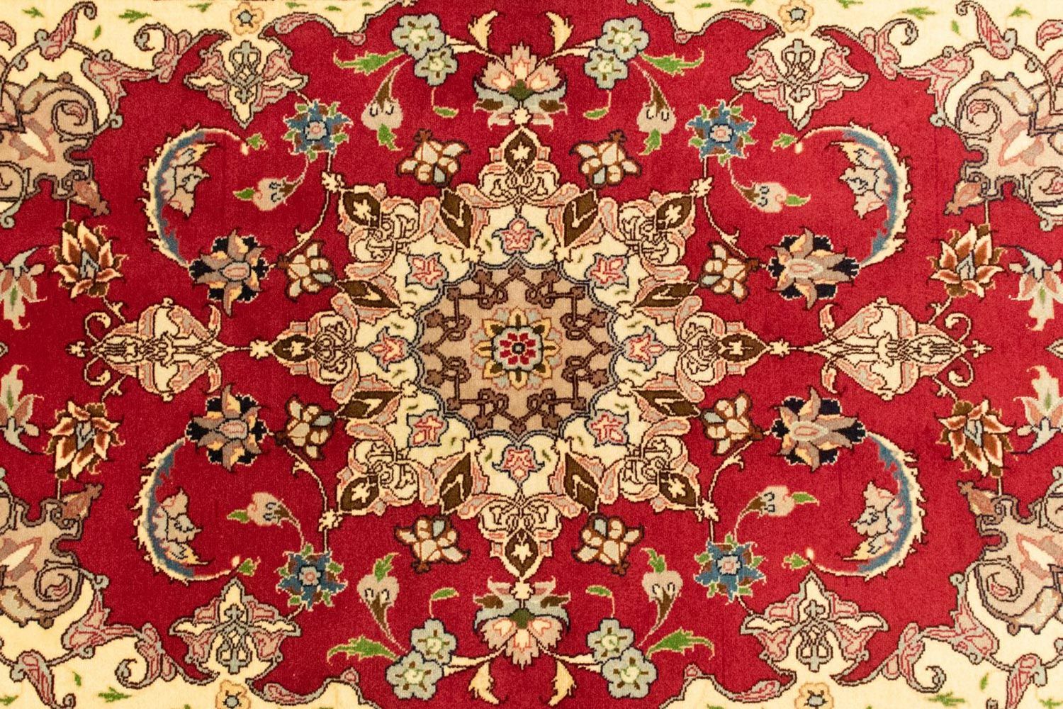 Tappeto Persero - Tabriz - Reale - 154 x 103 cm - rosso