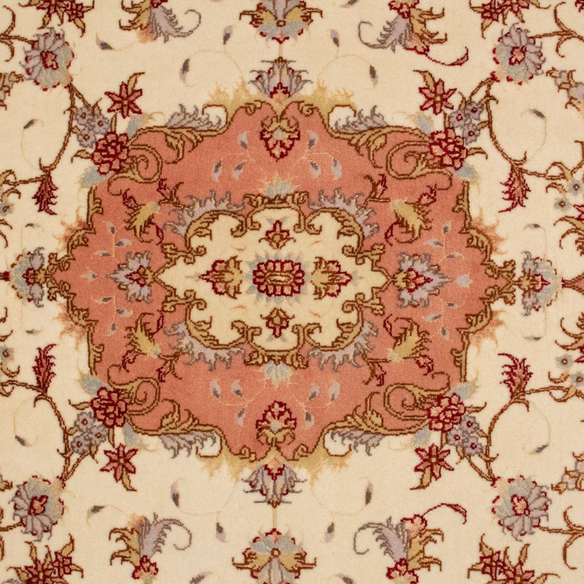 Tappeto Persero - Tabriz - Reale - 141 x 103 cm - beige
