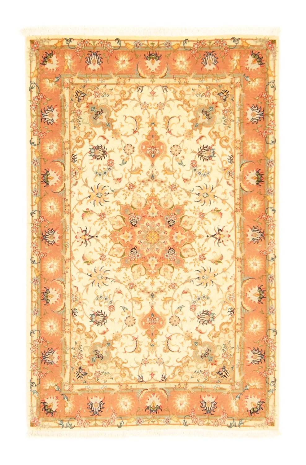 Tappeto Persero - Tabriz - Reale - 158 x 101 cm - beige