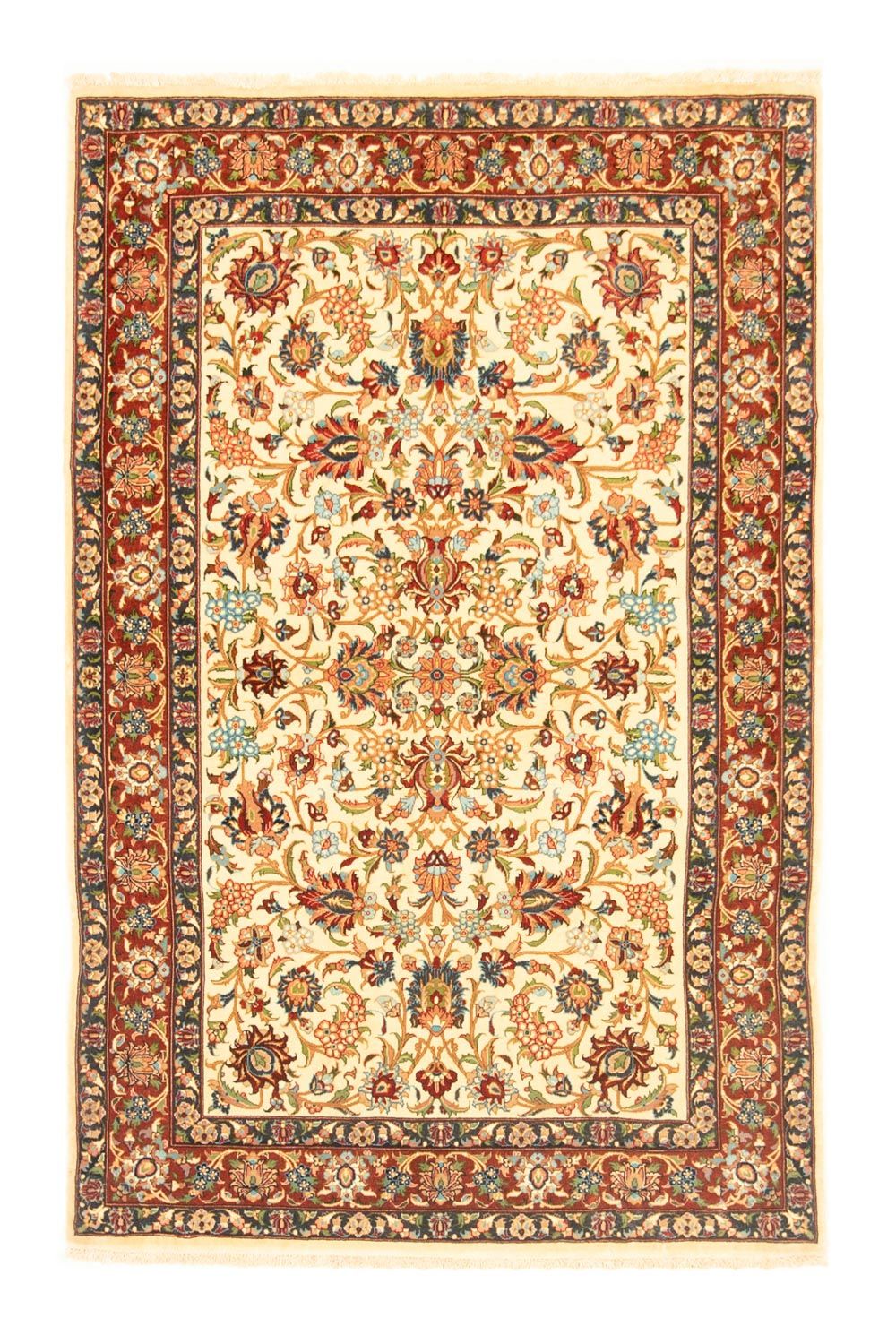 Tappeto Persero - Ghom - 160 x 102 cm - beige