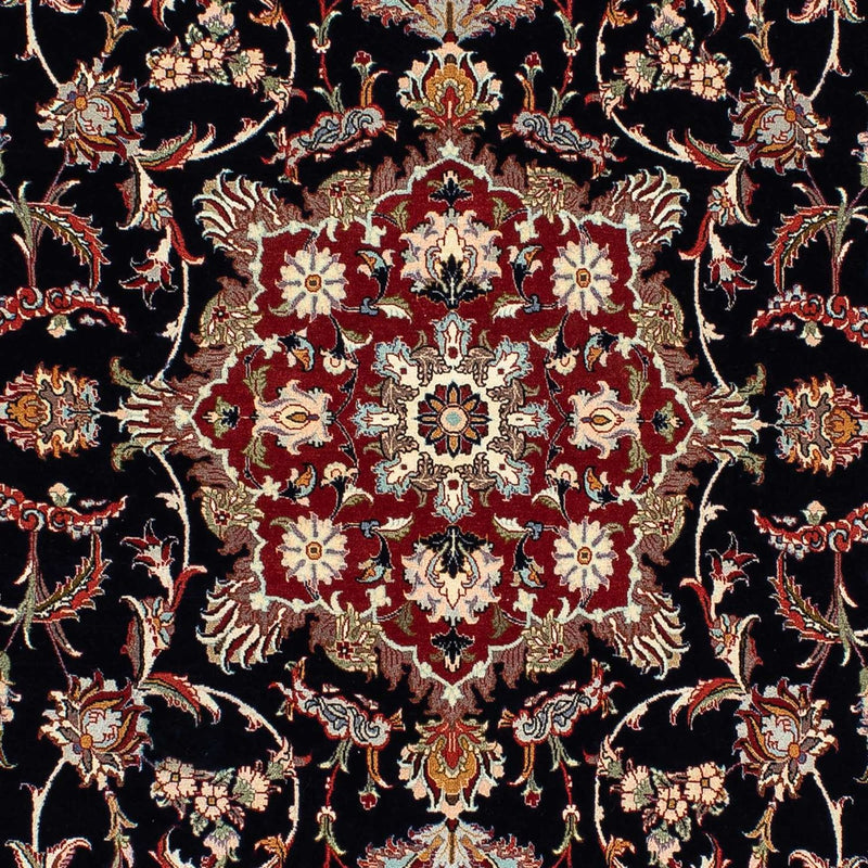 Tappeto Persero - Ghom - 201 x 138 cm - blu scuro