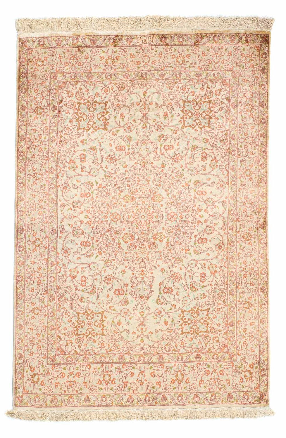 Tappeto Persero - Ghom - 146 x 98 cm - beige
