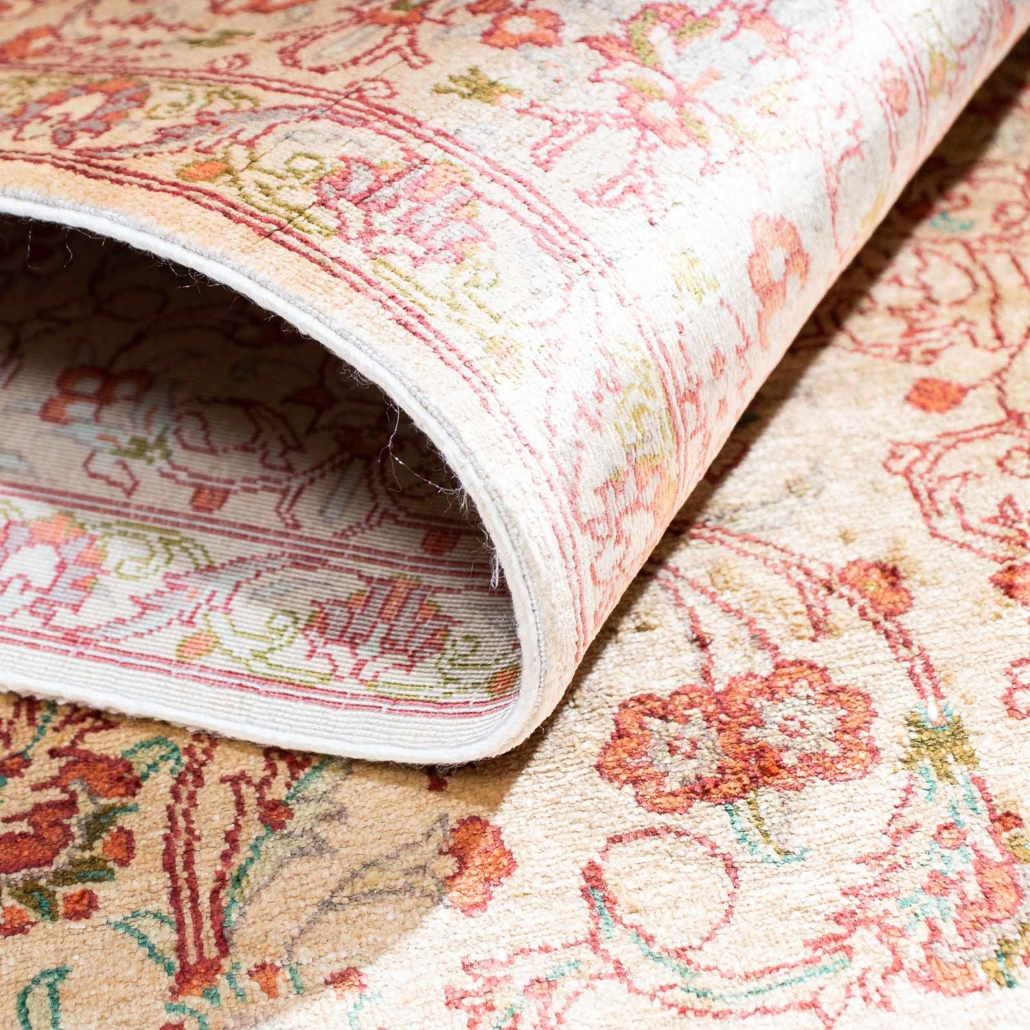 Tappeto Persero - Ghom - 146 x 98 cm - beige