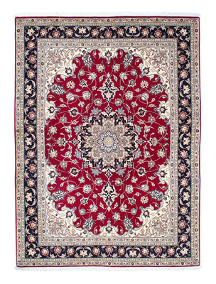 Tappeto Persero - Tabriz - Reale - 204 x 151 cm - rosso scuro