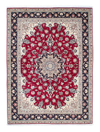 Tappeto Persero - Tabriz - Reale - 204 x 151 cm - rosso scuro