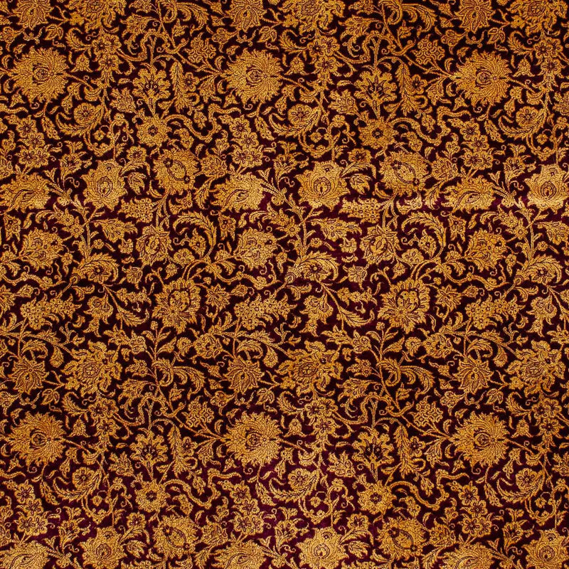 Tappeto di seta - Ghom seta - Premio - 216 x 132 cm - blu scuro