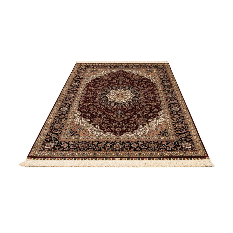 Tappeto Persero - Ghom - 197 x 133 cm - rosso scuro