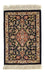 Tappeto di seta - Ghom seta - Premio - 42 x 28 cm - blu scuro