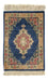 Tappeto di seta - Ghom seta - Premio - 40 x 28 cm - blu scuro