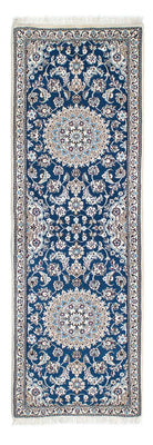 Tappeto corsia Tappeto Persero - Nain - Reale - 190 x 62 cm - blu scuro