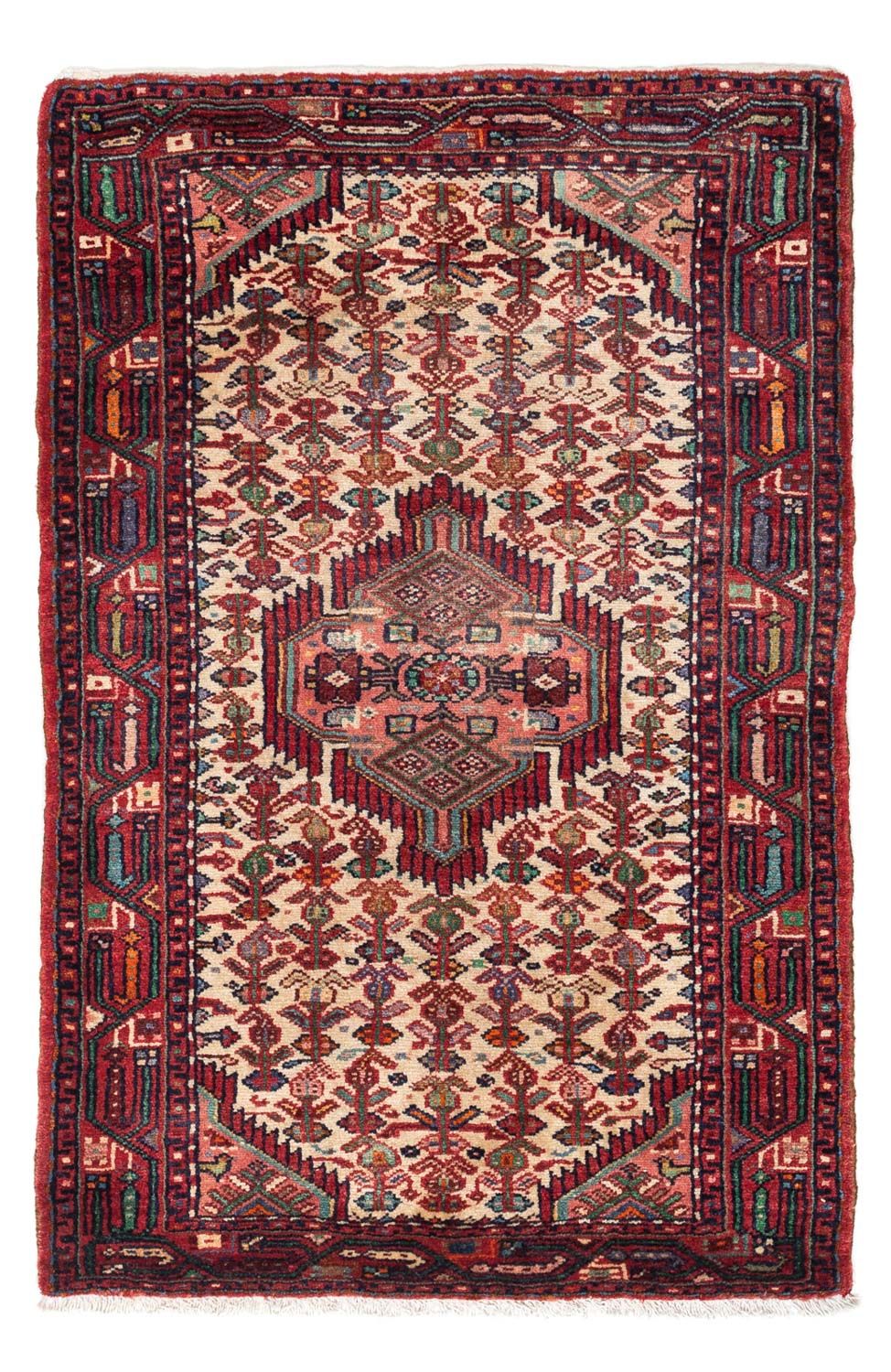 Tappeto Persero - Nomade - 125 x 80 cm - rosso scuro