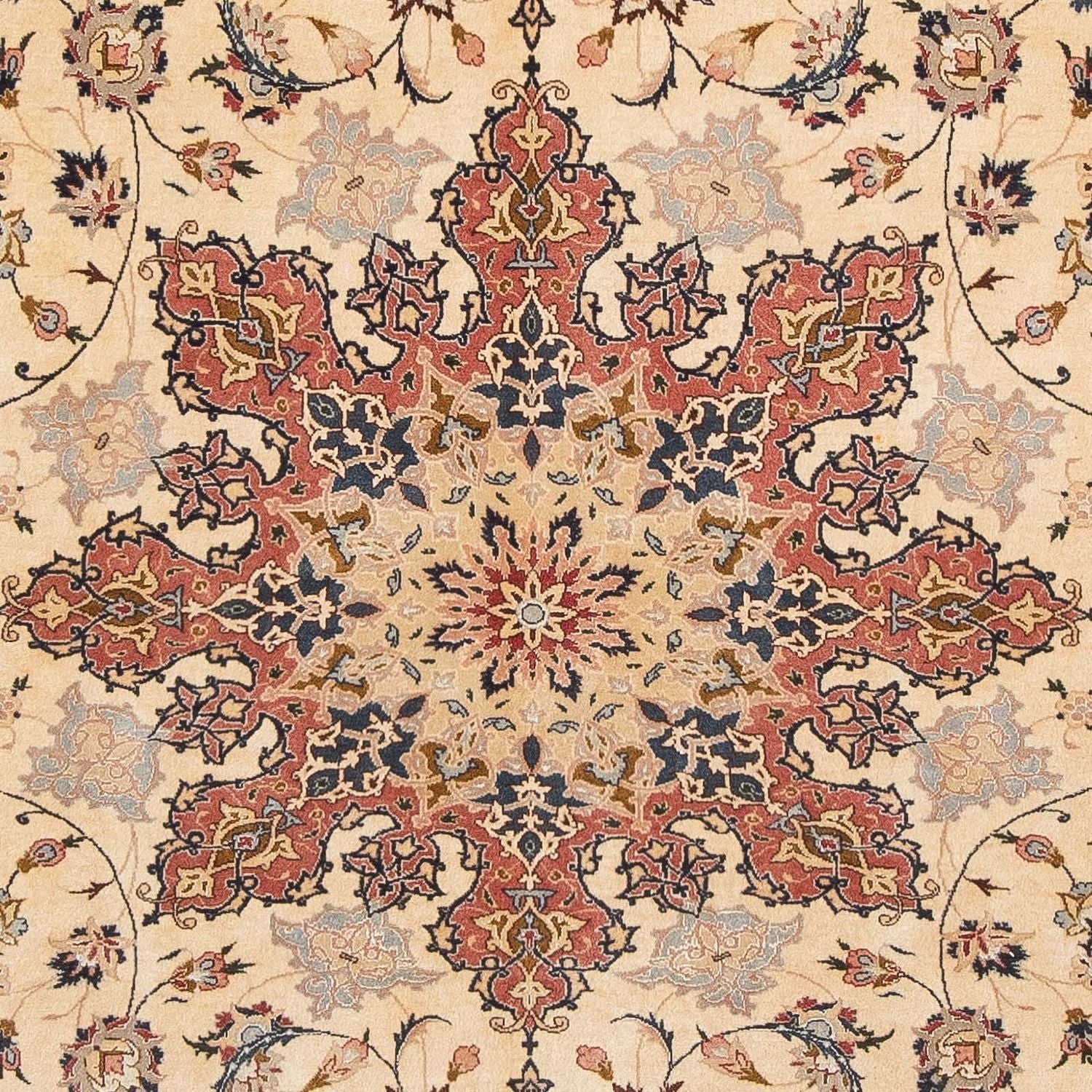 Tappeto Persero - Tabriz - Reale - 305 x 198 cm - marrone chiaro