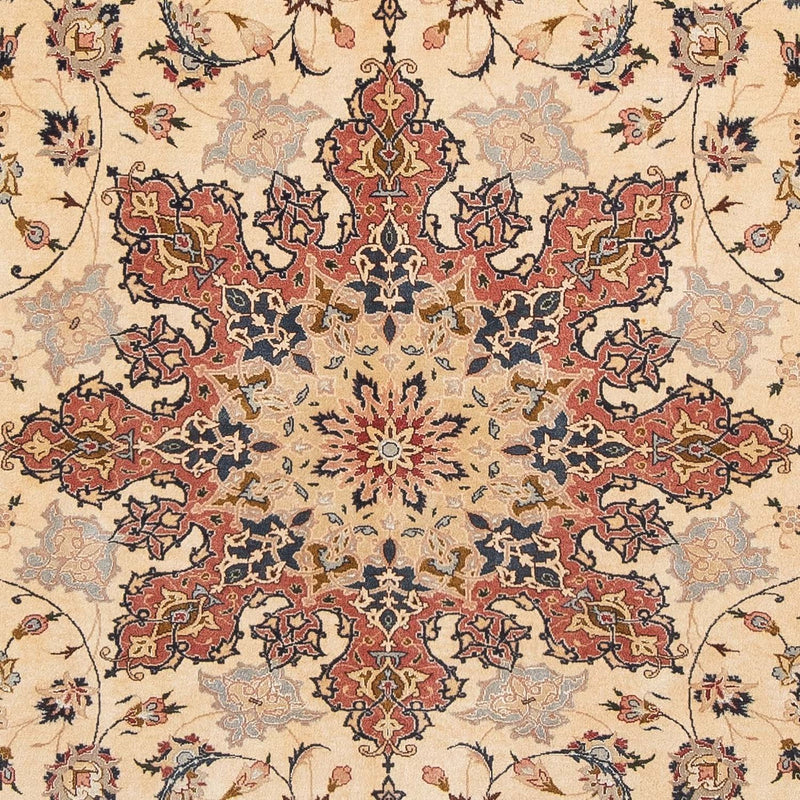 Tappeto Persero - Tabriz - Reale - 305 x 198 cm - marrone chiaro
