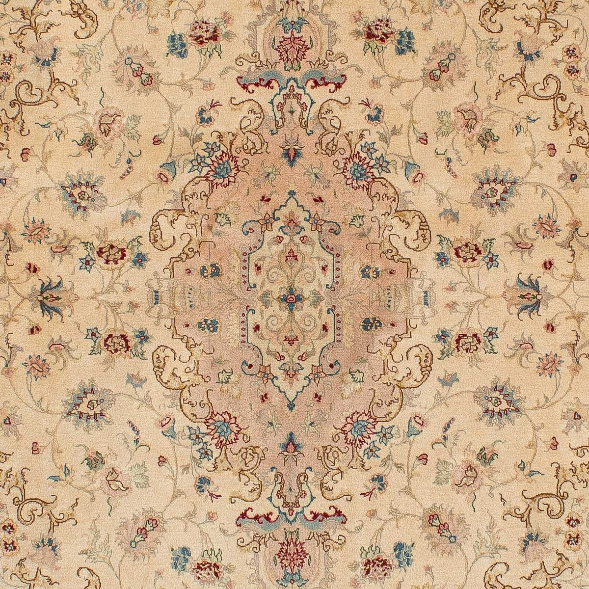 Tappeto Persero - Tabriz - Reale - 200 x 149 cm - marrone chiaro