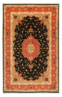 Tappeto Persero - Tabriz - Reale - 300 x 198 cm - blu scuro