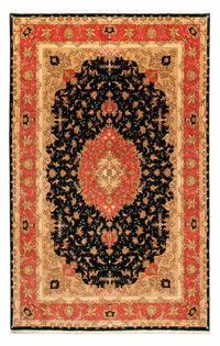 Tappeto Persero - Tabriz - Reale - 300 x 198 cm - blu scuro