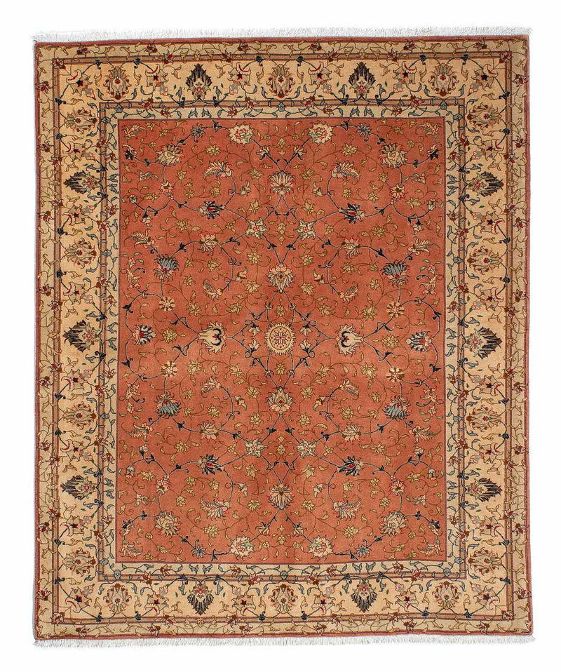 Tappeto Persero - Tabriz - Reale - 193 x 156 cm - ruggine