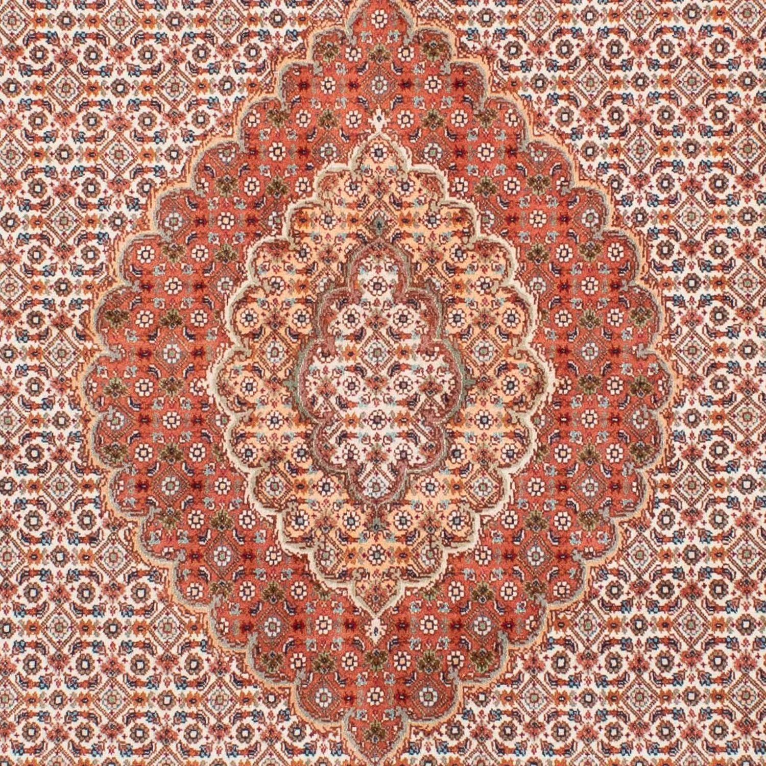 Tappeto Persero - Tabriz - 198 x 149 cm - marrone chiaro