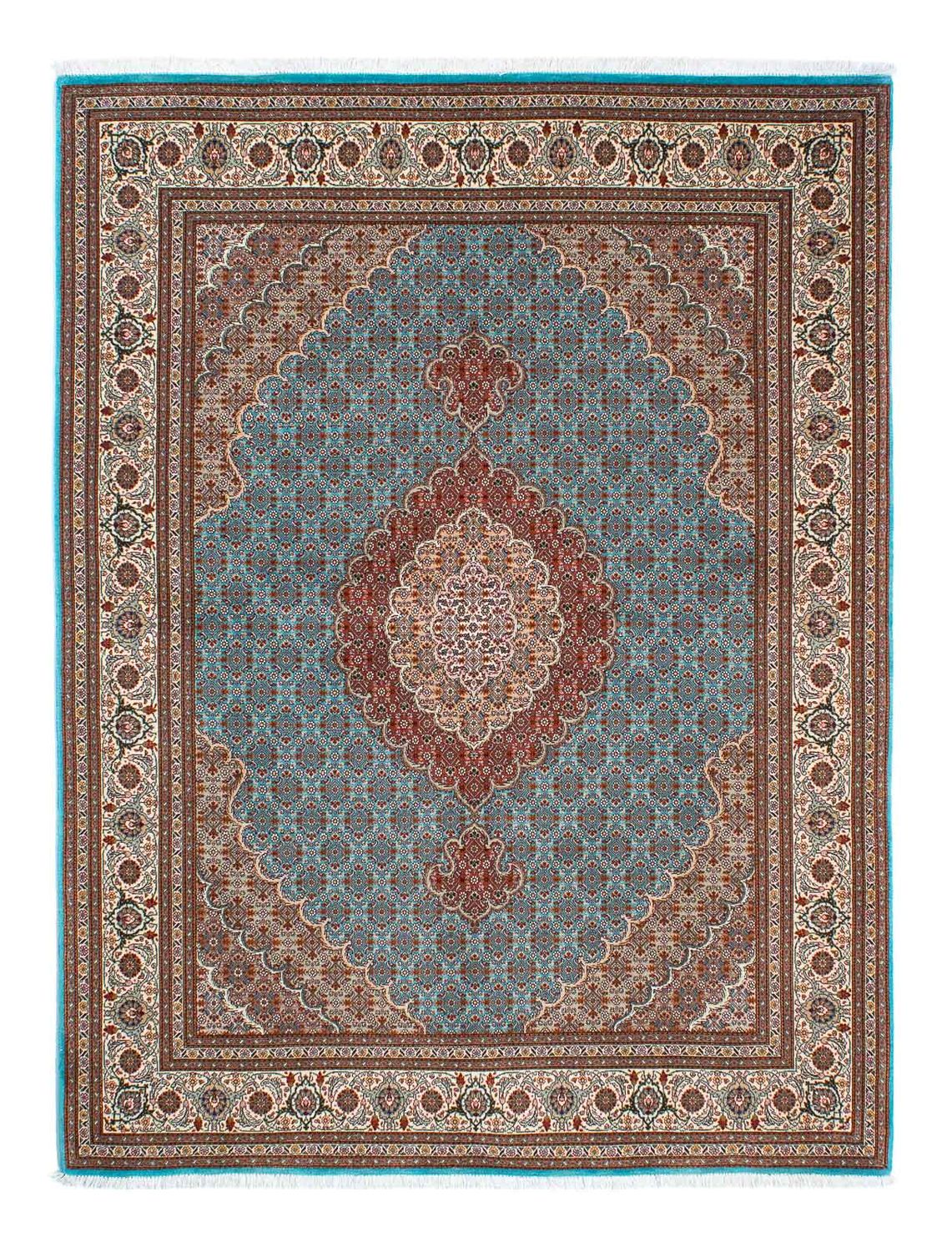 Tappeto Persero - Tabriz - 202 x 150 cm - turchese