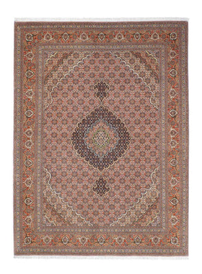 Tappeto Persero - Tabriz - 204 x 151 cm - marrone chiaro