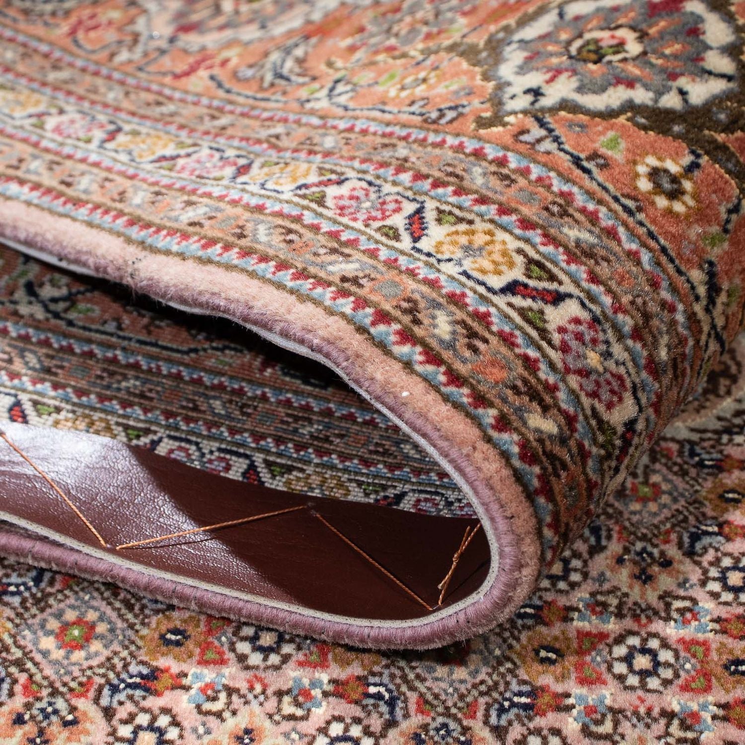 Tappeto Persero - Tabriz - 204 x 151 cm - marrone chiaro