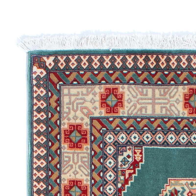 Tappeto corsia Tappeto Persero - Tabriz - Reale - 187 x 70 cm - turchese