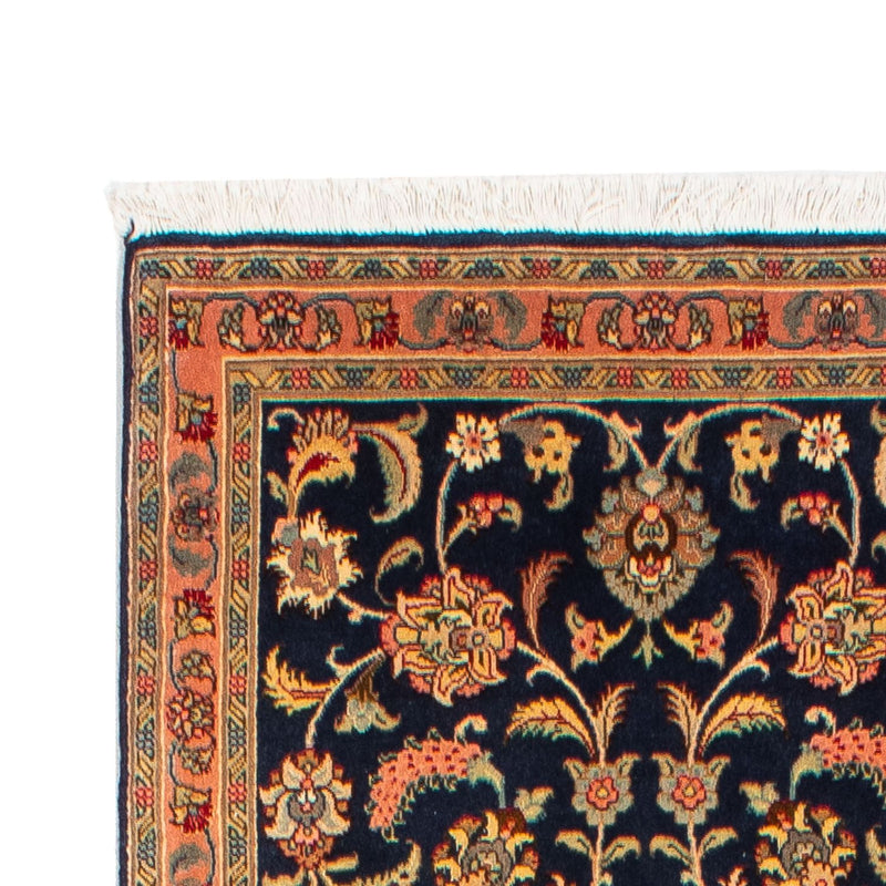 Tappeto corsia Tappeto Persero - Tabriz - Reale - 292 x 66 cm - blu scuro