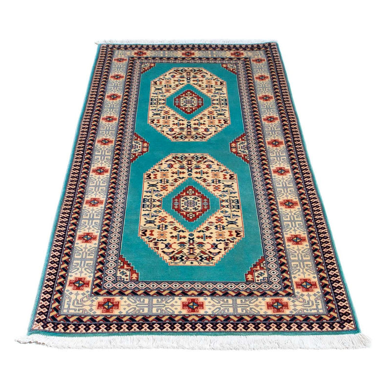 Tappeto corsia Tappeto Persero - Tabriz - Reale - 175 x 76 cm - blu