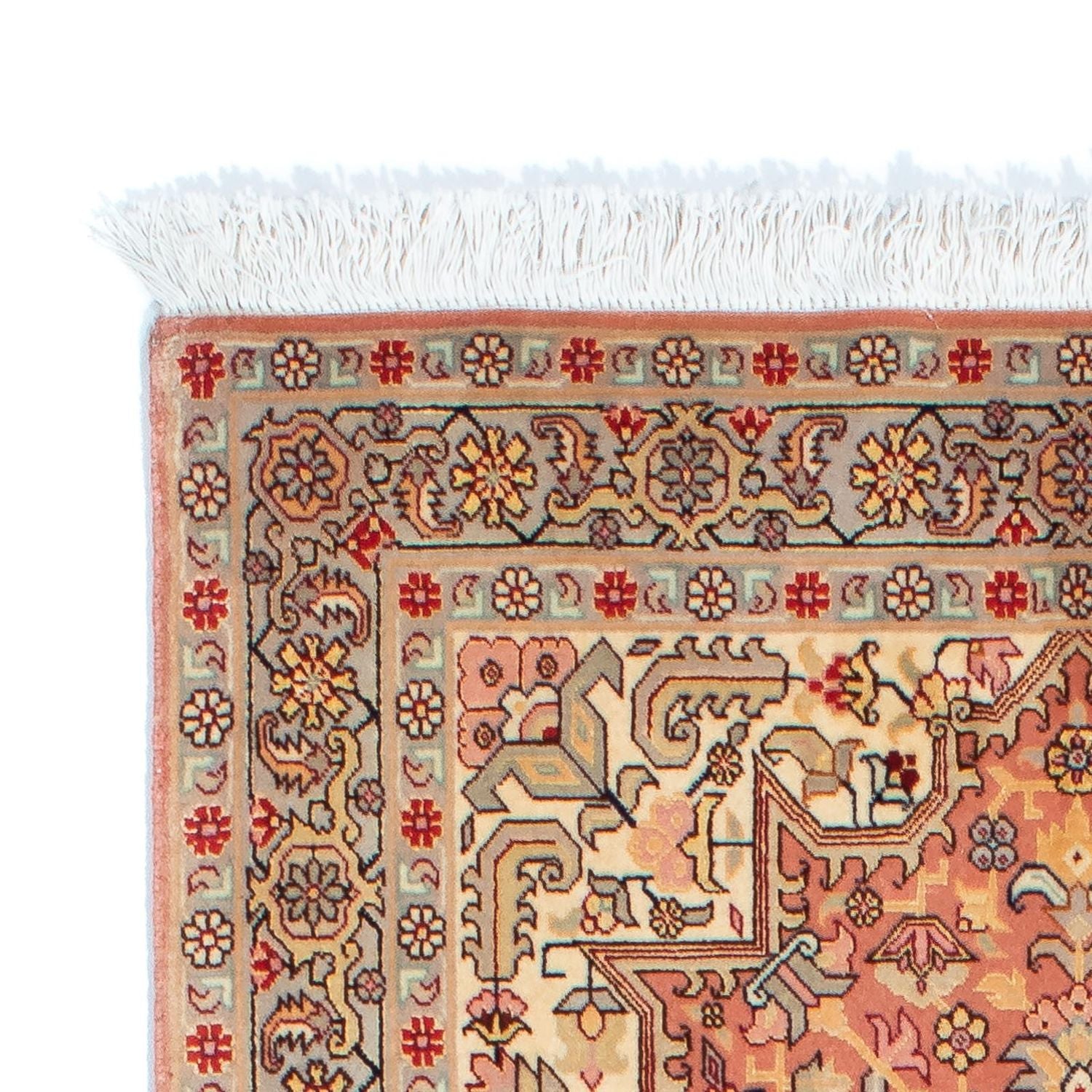 Tappeto corsia Tappeto Persero - Tabriz - Reale - 206 x 82 cm - multicolore