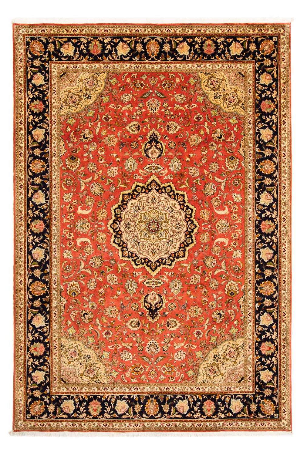Tappeto Persero - Tabriz - Reale - 295 x 203 cm - ruggine
