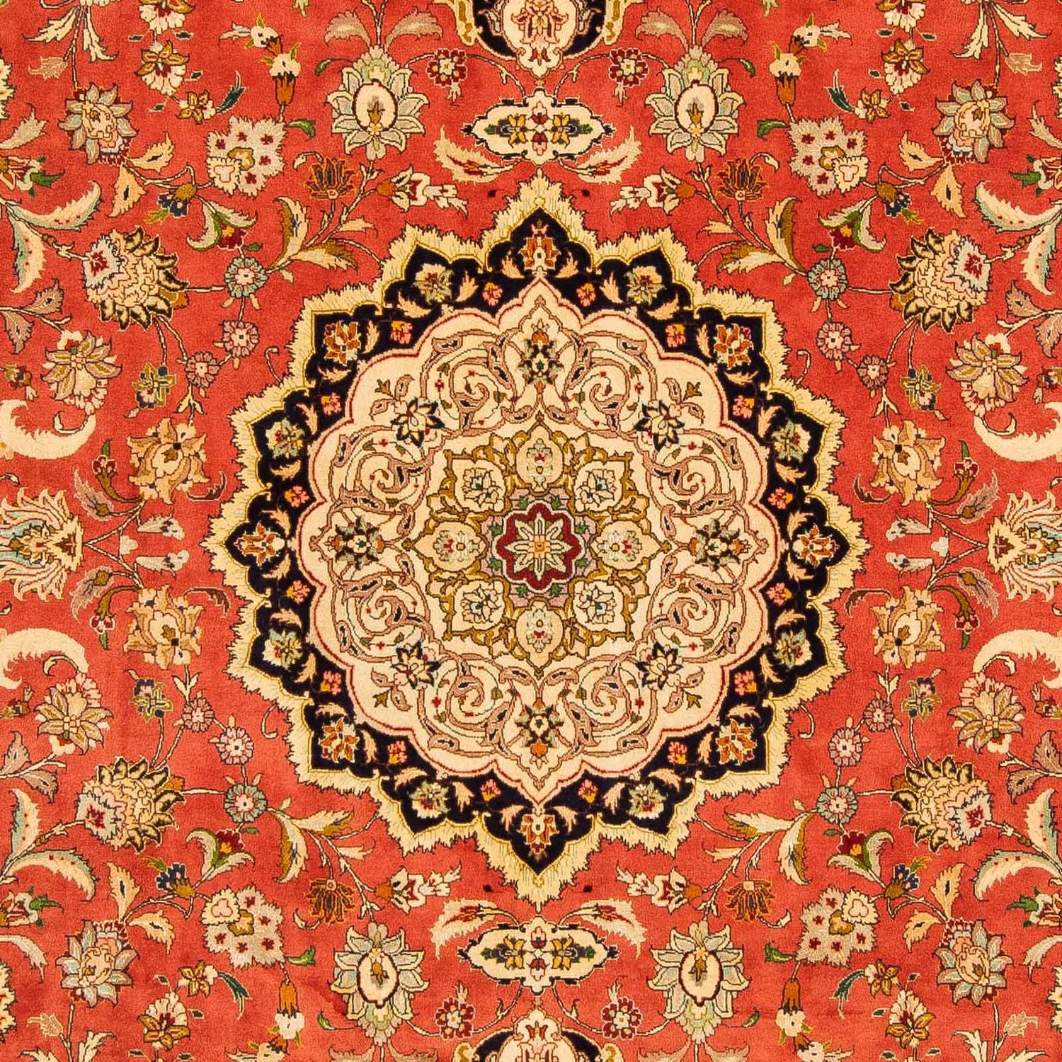 Tappeto Persero - Tabriz - Reale - 295 x 203 cm - ruggine