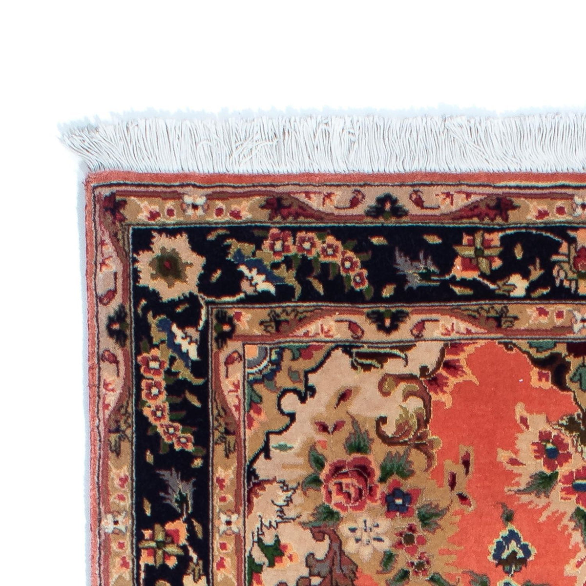 Tappeto corsia Tappeto Persero - Tabriz - Reale - 217 x 79 cm - ruggine