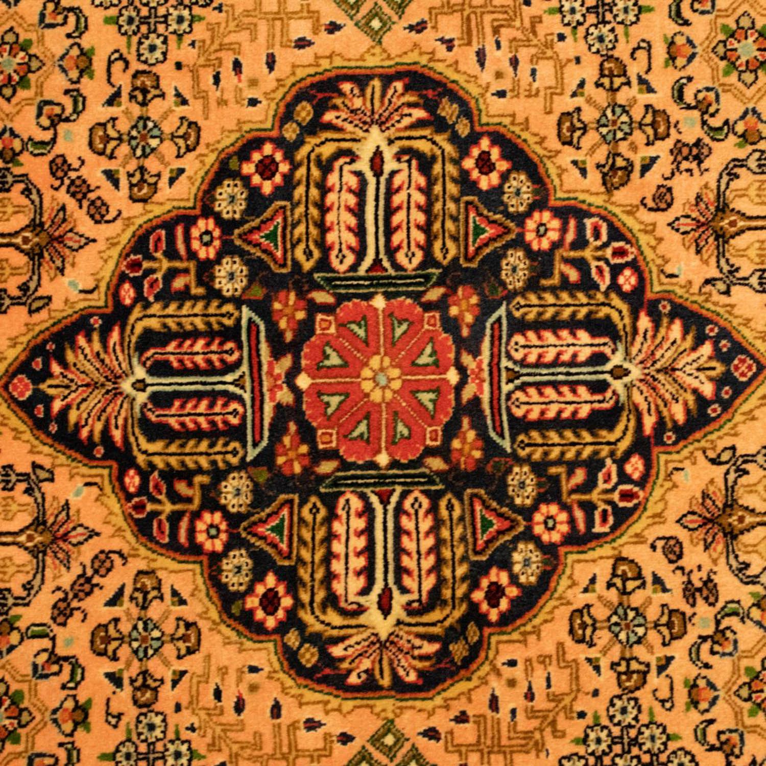 Tappeto Persero - Tabriz - Reale - 142 x 98 cm - oro
