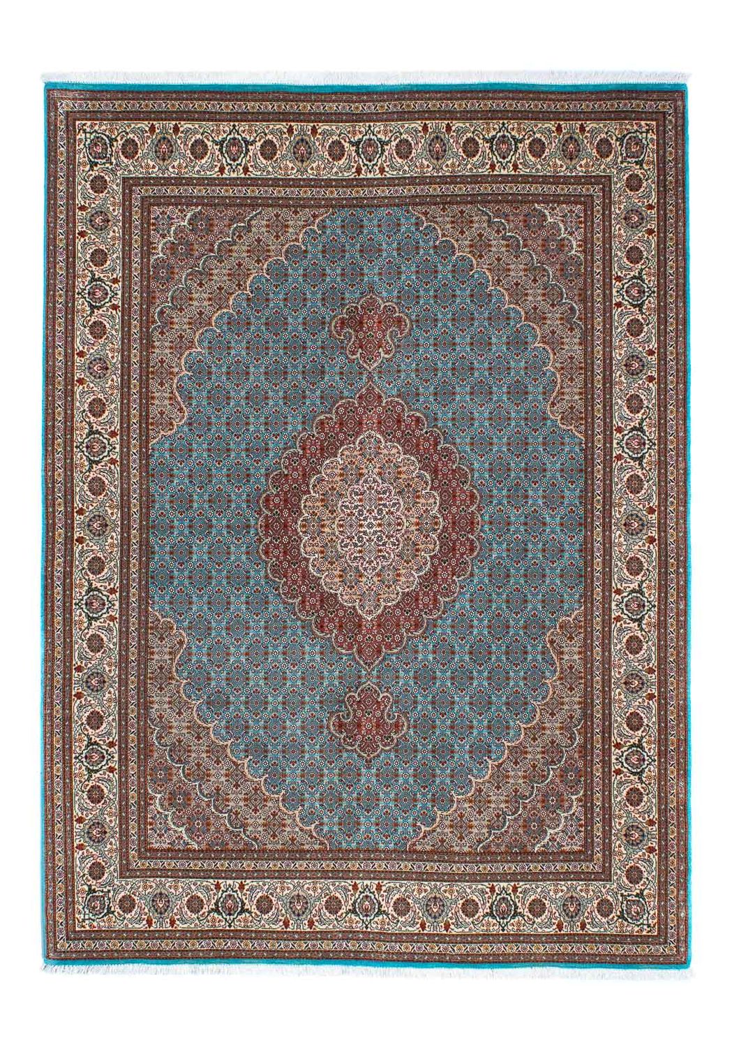 Tappeto Persero - Tabriz - 204 x 151 cm - blu