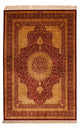 Tappeto di seta - Ghom seta - Premio - 188 x 130 cm - beige
