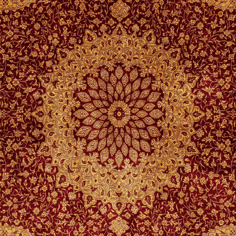 Tappeto di seta - Ghom seta - Premio - 188 x 130 cm - beige