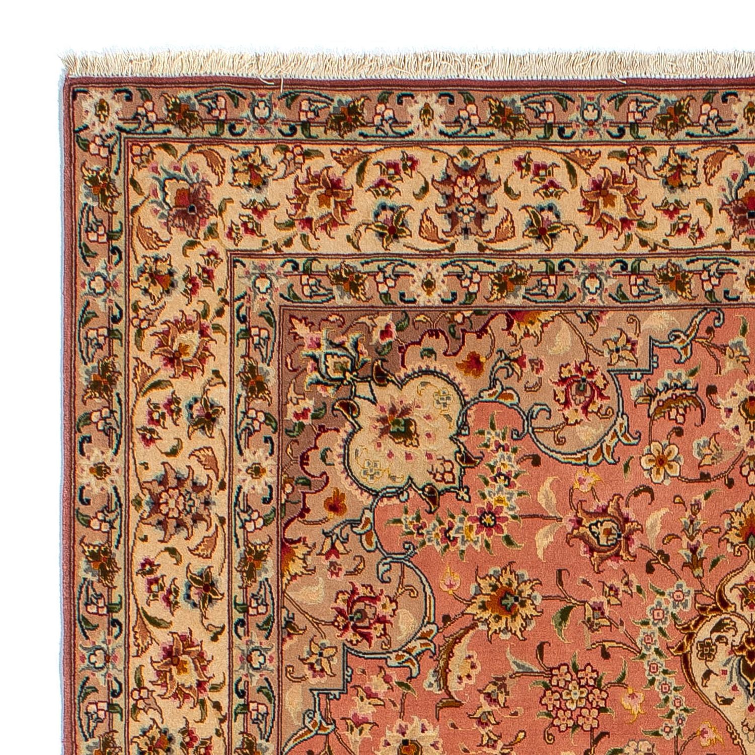 Tappeto Persero - Tabriz - Reale - 212 x 148 cm - ruggine