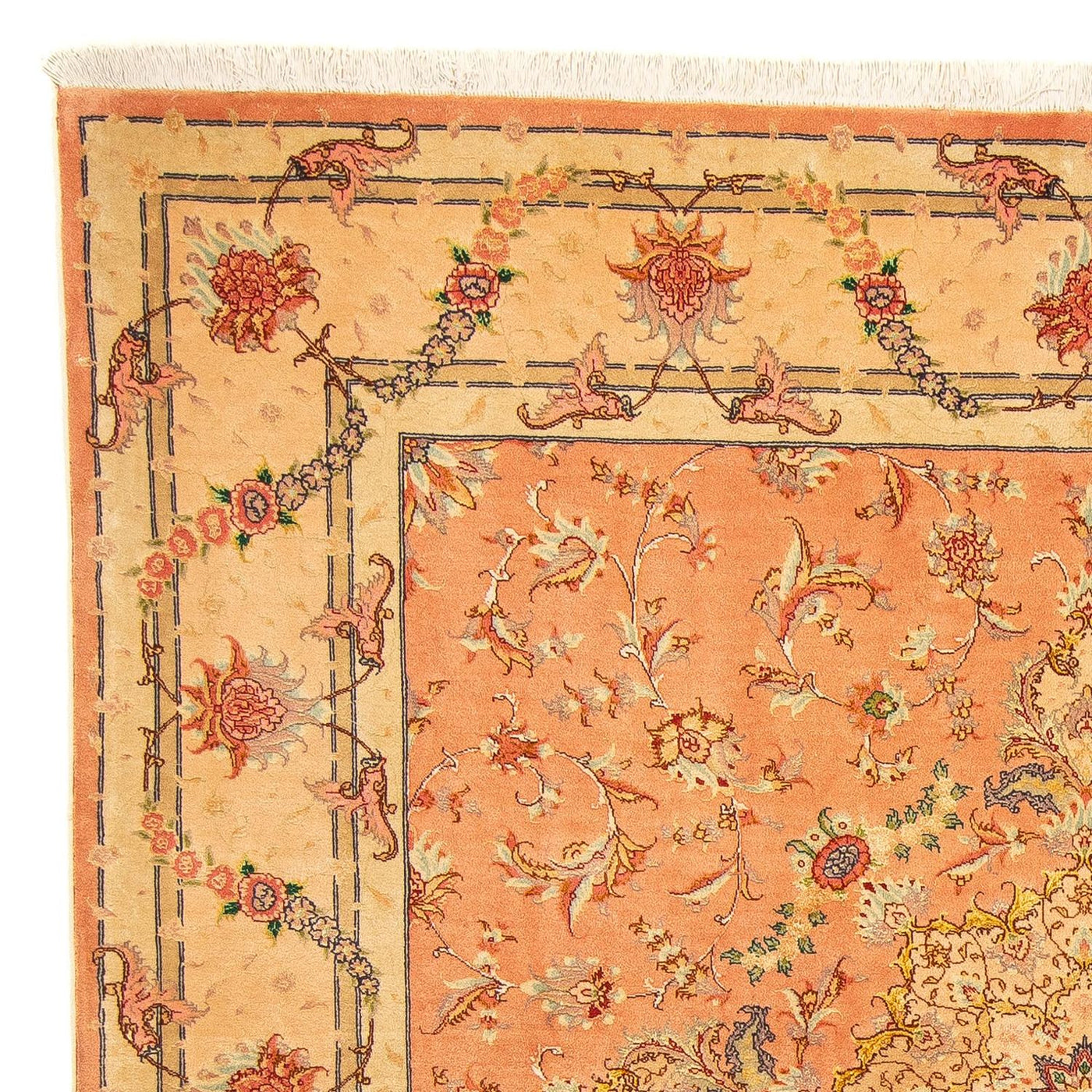 Tabriz - 50 Raj Tappeto 204x192cm - Tappeto persiano