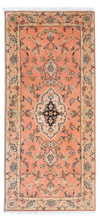 Tappeto corsia Tappeto Persero - Tabriz - Reale - 165 x 74 cm - rosso chiaro